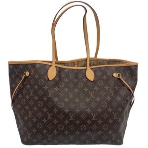LOUIS VUITTON Monogram Neverfull GM Beige Interior w/ LV DUST BAG ORGANIZER COA